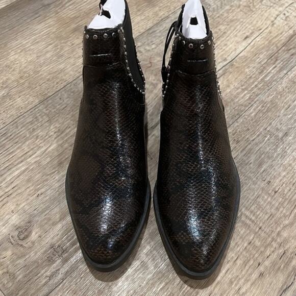 ZARA Brown US 6.5 Almond Toe Boots NWT - Picture 9 of 13